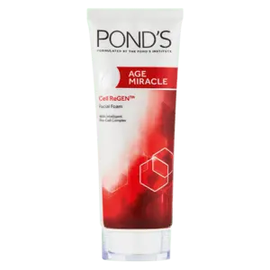 Pond'S Age Miracle Cell Regen Facial Foam – 100G Rejuvenating Cleanser For Mature Skin 1