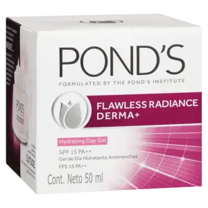 Pond'S Flawless Radiance Derma+ Hydrating Day Gel – 50Ml Face Moisturizer For Bright, Dewy Skin 1