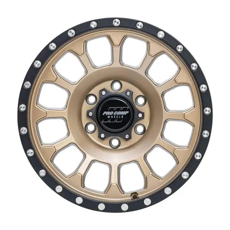 Pro Comp Rockwell Series 34 Off-Road Wheel – 17X9 Inch, Matte Black Finish 1
