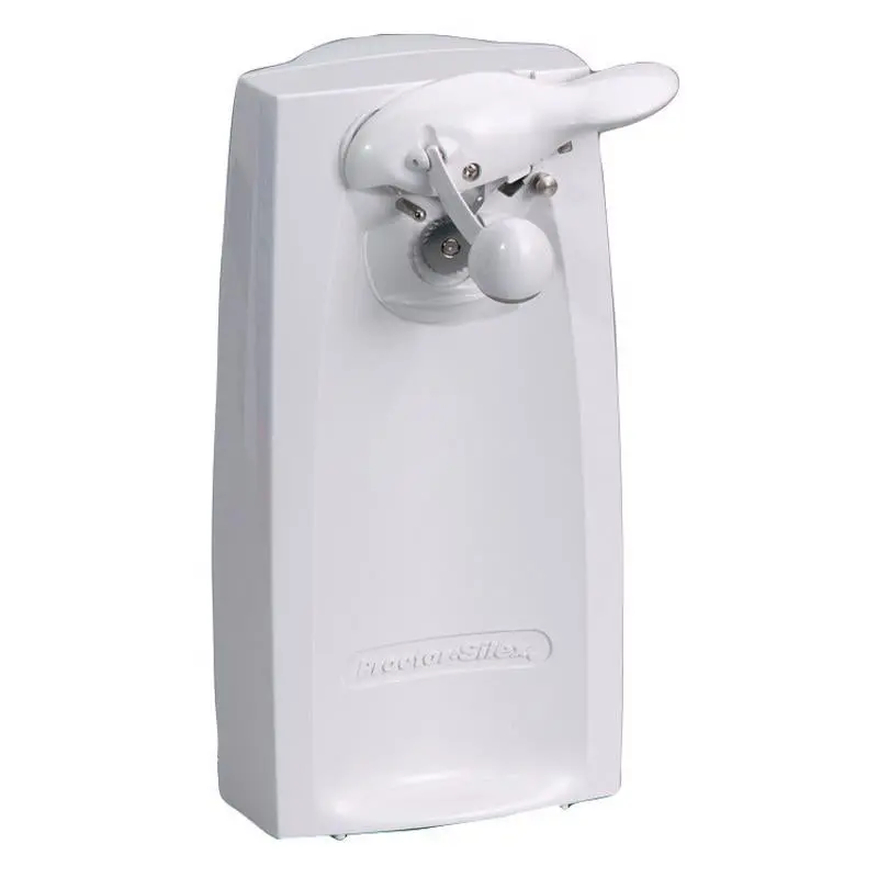 Proctor Silex Electric Can Opener – Dual-Unit White Power Opener Pack (75224Ps) 1