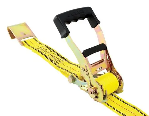 Progrip 27-Foot Heavy-Duty Ratchet Tie-Down With Step Release Handle (310081) 1