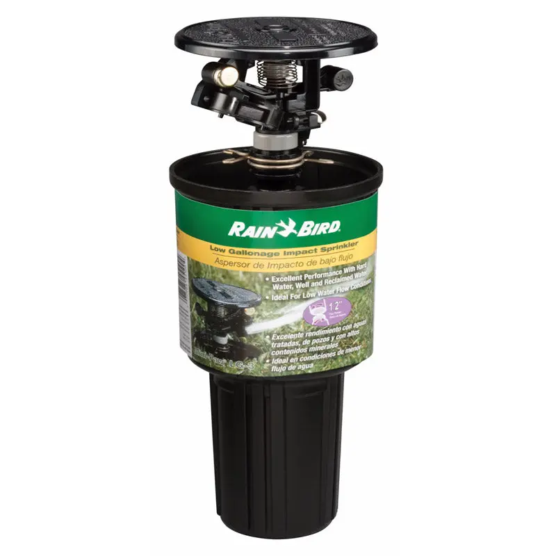 Rain Bird Mini-Paw Pop-Up Impact Rotor Sprinkler – 1/2-Inch Inlet 1