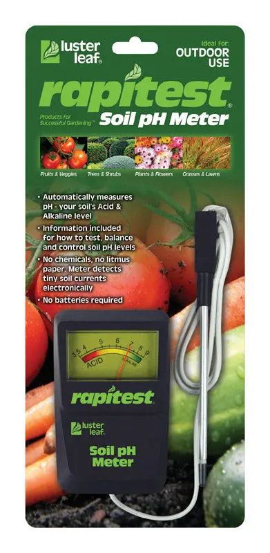 Rapitest Stainless Steel Soil Ph Tester (Model 1840) 1