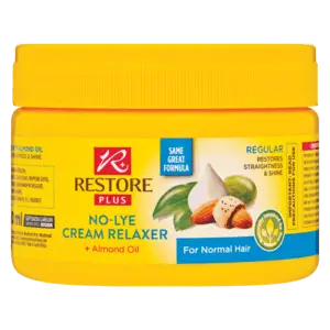 Restore Plus Almond Oil Regular Hair Relaxer – 250Ml 1