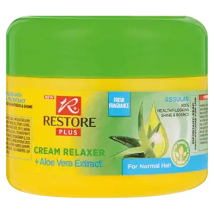 Restore Plus Cream Relaxer With Aloe Vera For Normal Hair – 250Ml 1