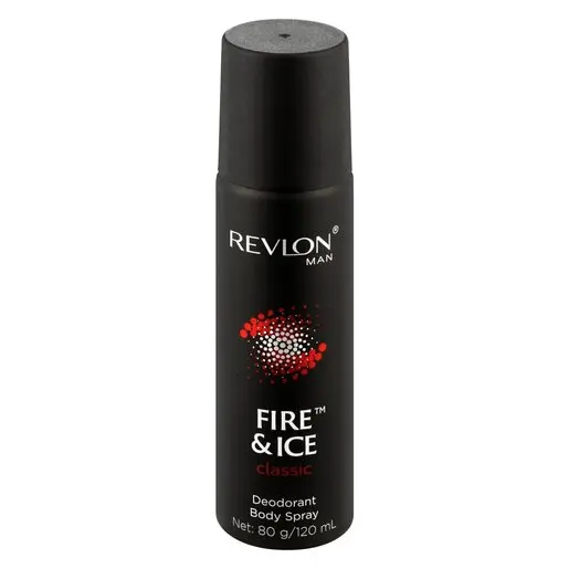 Revlon Fire & Ice Classic Deodorant Body Spray For Men 120Ml (Pack Of 6) 1
