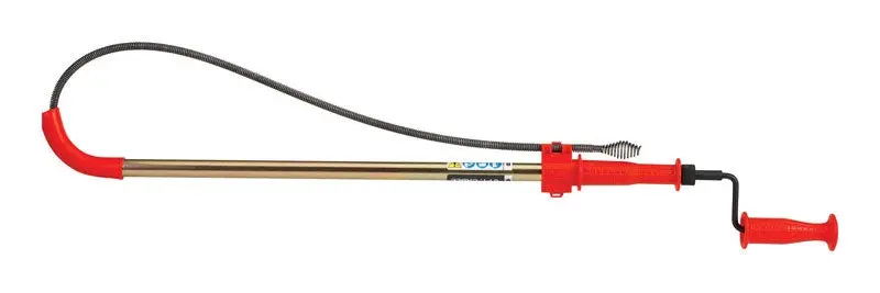 Ridgid 6-Foot Heavy-Duty Toilet Auger With Ergonomic Handle (Model 56658) 1