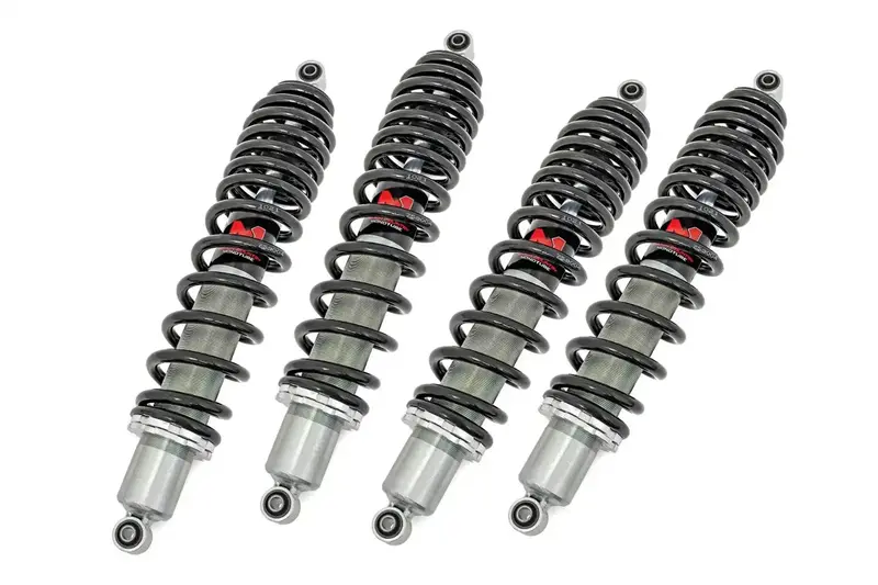 Rough Country 391005 Adjustable Suspension Lift Kit – 0 To 2 Inch Ride Height Tuning 1