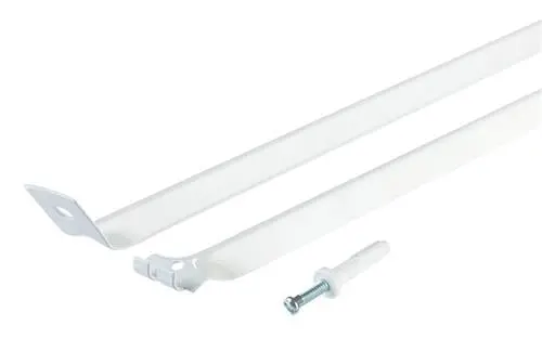 Rubbermaid 16-Inch Direct-Mount Support Brace – White (Model 3R02-00-Wht) 1