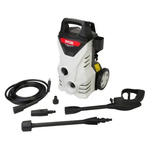 Ryobi 1400W High-Pressure Washer – 105 Bar Domestic Cleaning Unit 1