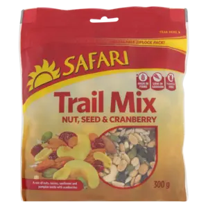 Safari Classic Trail Mix – 300 G Resealable Bag 1