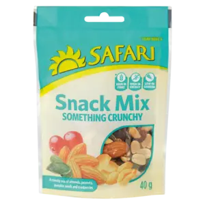 Safari Something Crunchy Snack Mix – 40 G Nut & Seed Variety 1