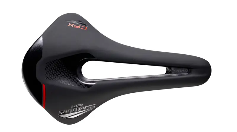San Marco Shortfit 2.0 Carbon Road Saddle – Narrow Open-Fit Design 1