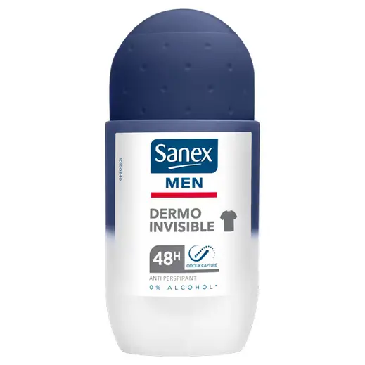 Sanex Men Dermo Invisible Antiperspirant Roll-On – 50Ml 1