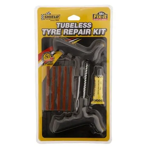 Shield Mr Fix It Standard Tyre Repair Kit – Emergency Puncture Solution 1