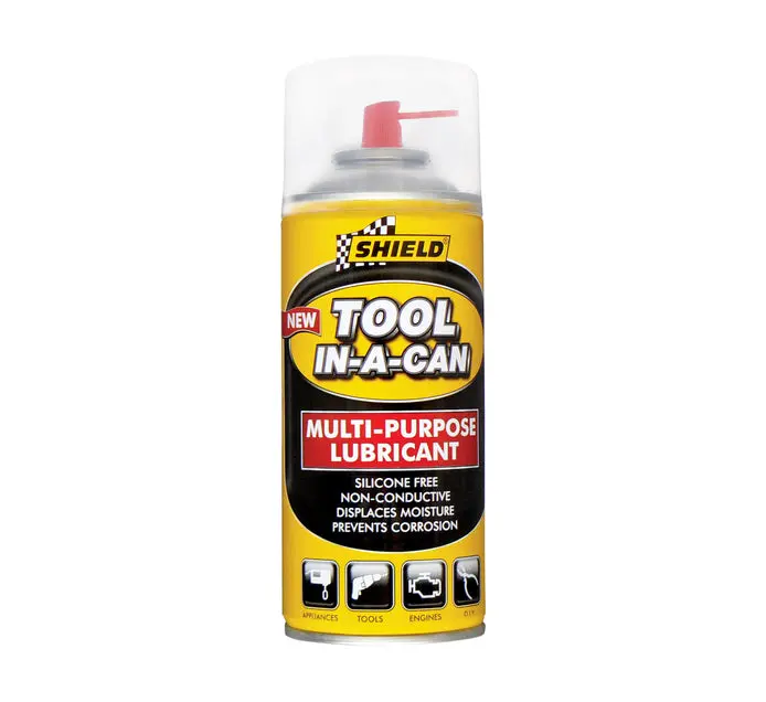 Shield Multi-Purpose Lubricant In A Can – 150Ml Penetrating & Protecting Spray 1