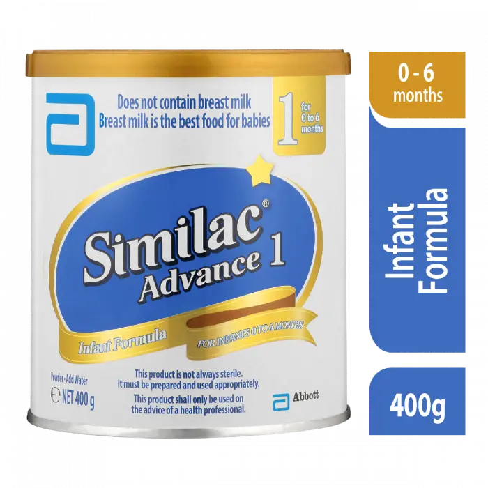 Similac Advance Stage 1 Infant Formula – 400G Can 1