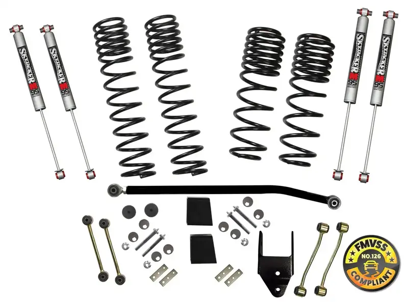 Skyjacker Jl35Rbpmlt Dual-Rate Long-Travel Lift Kit — 3.5-Inch For Jeep Wrangler Jl Rubicon 2-Door 4Wd 1