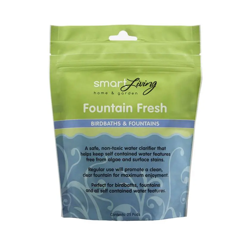 Smart Living Fountain Fresh Clarifier Pods – 25-Count Water Treatment Pack 1