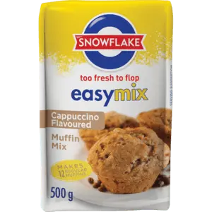 Snowflake Cappuccino-Flavoured Muffin Mix – 500G Baking Kit 1