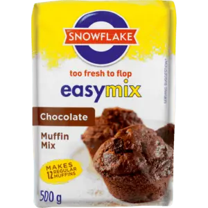 Snowflake Chocolate Muffin Mix – 500G Easy-Prepare Baking Kit 1