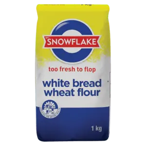 Snowflake Classic White Bread Flour – 1Kg Bag 1