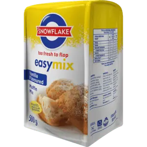 Snowflake Easy-Bake Vanilla Muffin Mix – 500G Convenient Pack 1