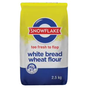 Snowflake Premium White Bread Flour – 2.5Kg Bag 1