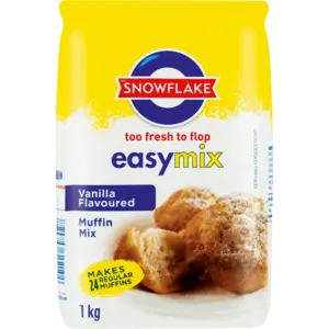 Snowflake Vanilla Muffin Baking Mix – 1Kg Ready-To-Use Dry Blend 1