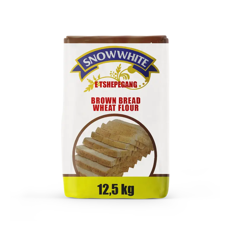 Snowwhite Brown Bread Wheat Flour – 12.5Kg Bag 1