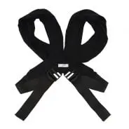 Snuggleroo Black Baby Carrier – Soft Structured Wrap-Style Carrier 1