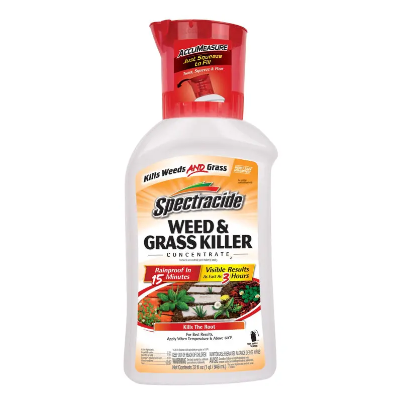 Spectracide Weed & Grass Killer Concentrate – 32 Oz Broad-Spectrum Herbicide Hg-96804 1