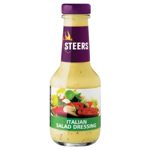 Steers Italian Salad Dressing – 375Ml Bottled Condiment 1