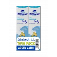 Sterimar Baby Twin Pack – Natural Sea Water Nasal Hygiene For Daily Use 1