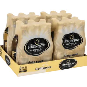 Strongbow Gold Apple Cider – Case Of 24 X 330Ml Bottles 1
