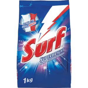 Surf Superbright Hand Wash Laundry Powder – 1Kg 1