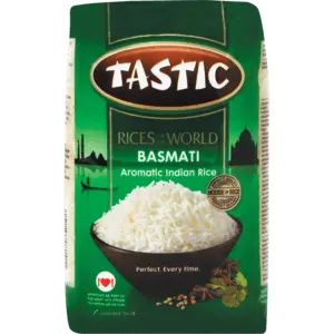 Tastic Basmati Rice – Aromatic Long Grain, 1Kg 1