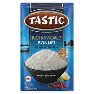 Tastic Bonnet White Rice – 1Kg 1