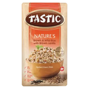 Tastic Brown & Wild Rice Blend With Brown Lentils – 1Kg 1