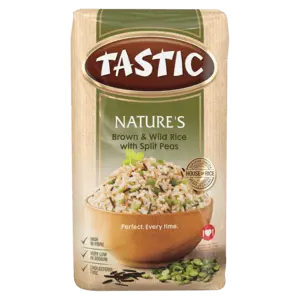 Tastic Brown & Wild Rice Blend With Split Peas – 1Kg 1