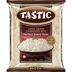 Tastic Long Grain Parboiled Rice – 1Kg 1