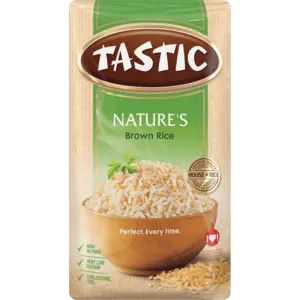 Tastic Natural Brown Rice – 1Kg Bag 1