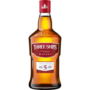 Three Ships 5-Year-Old Whisky – 750Ml Aged South African Spirit 1