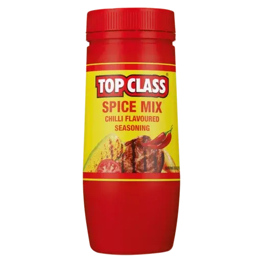 Top Class Chilli Spice Mix – 350G Re-Sealable Pouch 1