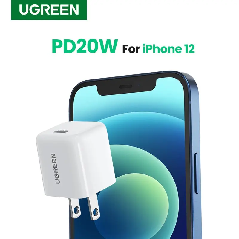 Ugreen 20W Usb-C Pd 3.0 Iphone Charger – Durable, Travel-Friendly Fast Adapter 1