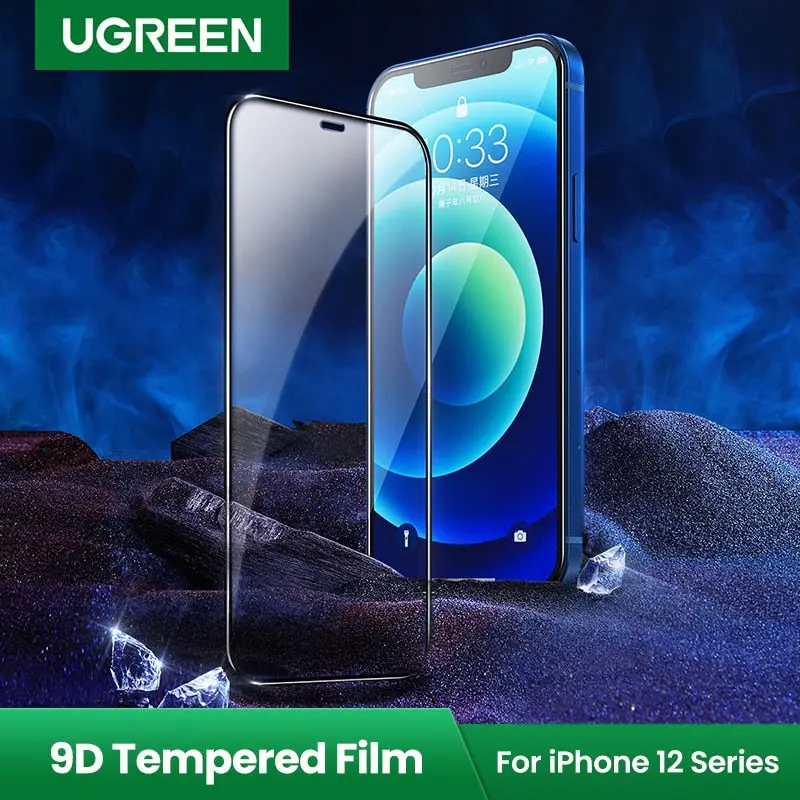 Ugreen 9D Tempered Glass Screen Protector For Iphone 12 Pro Max 1