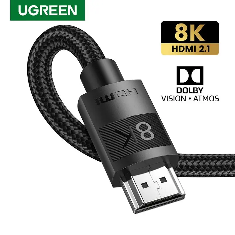 Ugreen Ultra-High-Speed Hdmi 2.1 Cable – 8K@60Hz / 4K@120Hz For Xiaomi Mi Devices And Next-Gen Displays 1