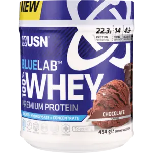 Usn Bluelab 100% Whey Protein – Chocolate Flavor (454G) 1