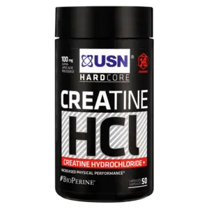 Usn Creatine Hcl Supplement – 50-Capsule Fast-Absorbing Formula 1