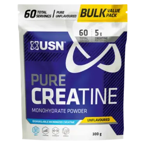 Usn Pure Creatine Monohydrate – Unflavoured Performance Powder, 300G 1